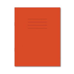 Hamelin Orange Exercise Book 8Mm Lined 80 Page 229X178mm (Pack Of 100)