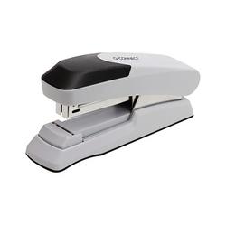 Q-Connect  Flat Clinch Half Strip Stapler Black/Grey 