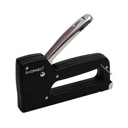 Q-Connect Lightweight Hand Tacker 23/6-8 Staples Black