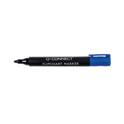 Q-Connect  Flipchart Marker Bullet Tip 2Mm Blue Pack Of 10 