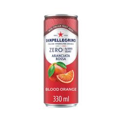 San Pellegrino Orange Zero Fruit Beverages Blood (Pack Of 12) 12602787