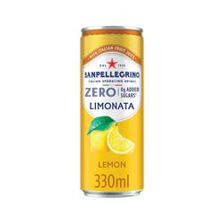 San Pellegrino Zero Fruit Beverages Lemon (Pack of 12) 12602689