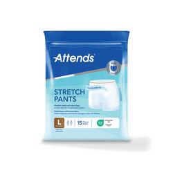Attends Unisex Stretch Boxer Pants L X12 (Pack Of 15) 37093