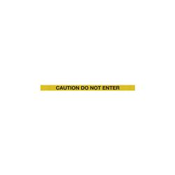 5 Star WallPro 400 Barrier Black Caution Do Not Enter Yellow/Black