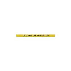 5 Star Barrier Yellow Caution Do Not Enter Yellow/Black 4.6m