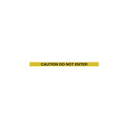 5 Star WallPro 450 Barrier Black Do Not Enter Yellow/Black 9.1m