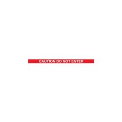 5 Star Black/Red/White Back/End Barrier Caution Do Not Enter / 4.6M