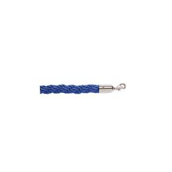 5 Star Braided Rope Blue 1.8m with Polished Chrome Ends FS631879