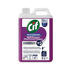 Cif Professional Concentrated Disinfectant Cleaner 2 Litres (Pack 2)