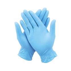 Disposable Powder Free Latex Free Nitrile Gloves Blue XL (Pack 100)