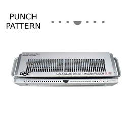 GBC 4410053 Interchangeable 31 Calendar Die Thumb Cut Set 34899J - Image 8
