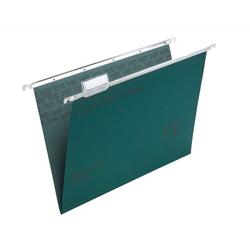Rexel Crystalfile Classic Foolscap Green Suspension File Pack of 50
