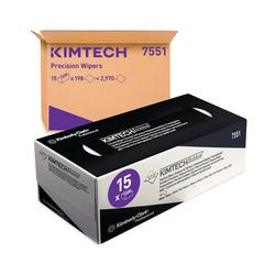 Kimtech White Science Precision Wipes 1-Ply X198 Wipes (Pack Of 15)