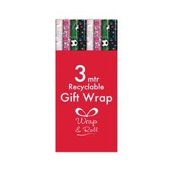 Kids Giftwrap Wrapping Paper 3m Assorted (Pack of 49) 37088-GWC