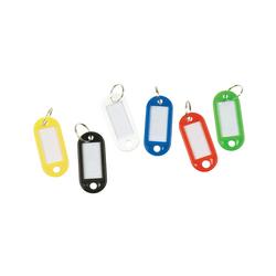 Q-Connect  Key Fobs With 2 Punched Holes Assorted (Pack Of 240) 