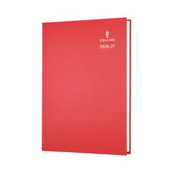Collins Academic Diary Day Per Page A5 Red 2026-2027 52MRED26