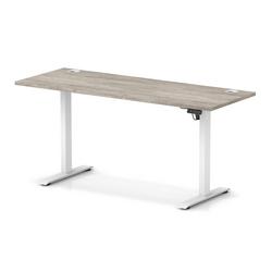 Dynamic Air Lite Electronically Height Adjustable Back To Back Desk Rectangular T-Foot 1,600 (W) X 600 (D) X 1,140 (H) Mm Mfc (Melamine Faced Chipboard) - Image 3