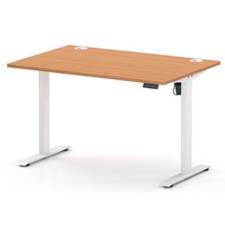 Dynamic Air Lite Electronically Height Adjustable Back To Back Desk Rectangular T-Foot 1,200 (W) X 800 (D) X 1,140 (H) Mm Mfc (Melamine Faced Chipboard) - Image 5