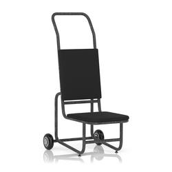 Stacking Chair Trolley - Black