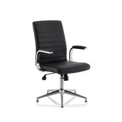 Executive With Glides Black Leather