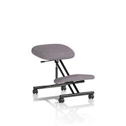 Kneeling Stool Black Frame Bespoke Colour Rivet Fuse