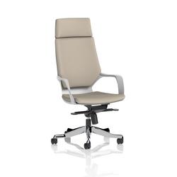 Photos - Computer Chair Xenon Executive White Shell High Back Headrest Back Seat Quest Salt KCUP4309