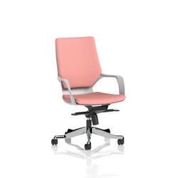 Photos - Chair Xenon Executive White Shell Medium Back Back And Seat Quest Shrimp KCUP4323