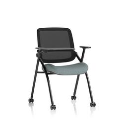 Photos - Chair Capra Mesh Back Folding Training  Writing Table Rivet Tensile KCUP4480