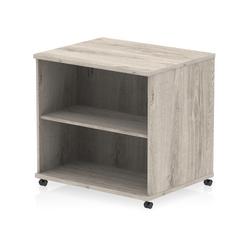 Impulse 600mm Deep Mobile Bookcase Grey Oak