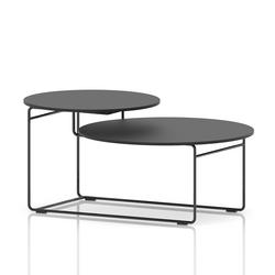  Coffee Table Black Top Black Frame