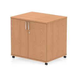 600mm Deep Mobile Cupboard Oak