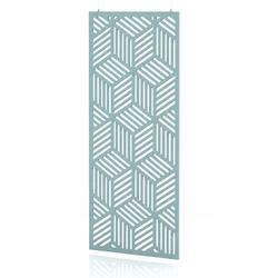 Sch! Acoustic Hanging Wall Panel - Cube - Sky Light Blue