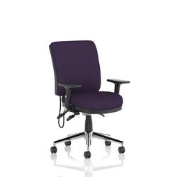 Medium Back Chair Adjustable Folding Arms Back Seat Tansy Purple