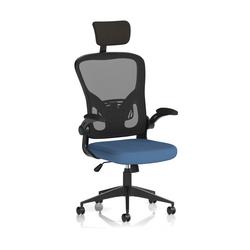 Executive Mesh Chair With Folding Arms Seat Quest Limpet