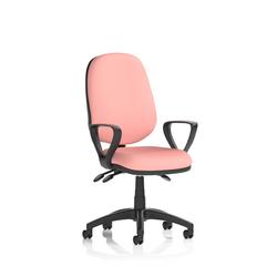 Eclipse + III Lever Operator Chair With Loop Arms Quest Shrimp