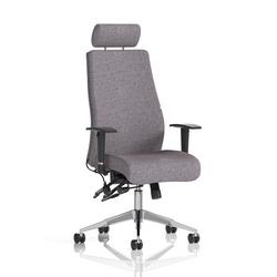 Photos - Computer Chair ONYX Ergo Posture Chair Adjustable Arms Headrest Back Seat Rivet Fuse KCUP4026 
