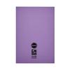 Rhino Exercise Book 8mm Ruled 80 Pages A4 Purple (Pack of 50) VC48471