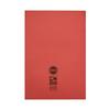 Rhino Exercise Book 8mm/Plain 64 Pages A4 Red (Pack of 50) VC48379