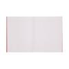 Rhino Exercise Book 8mm Ruled 80 Pages 9x7 Red (Pack of 100) VC46631