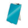 Leitz Cosy Glass Drywipe Desktop Easel Whiteboard Calm Blue 39470061