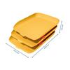Leitz Cosy Letter Tray A4 Warm Yellow (Pack of 3) 53582019