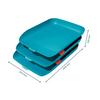 Leitz Cosy Letter Tray A4 Calm Blue (Pack of 3) 53582061