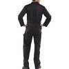 Beeswift Super Click Heavyweight Boilersuit Black 52 PCBSHWBL52