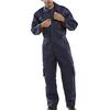 Beeswift Click Quilted Boilersuit Navy Blue 46 QBSN46