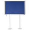 Bi-Office Mastervision Out Display Blue Sunken Post Top Hinged 15xA4 OMS380207760