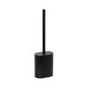 Sana Silicone Toilet Brush and Holder Black 10766