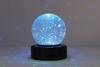 Desktop LED Light Up Glitter Ball Mood Light 100mm Battery Operated SWGB