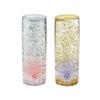 Shake and Shine Light Up Glitter Tub Gold/Silver Battery Operated (Pack of 2) SGSGS