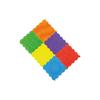 Massage Puzzle Textured Floor Tiles Indoor/Outdoor Use Assorted Bright Colours (Pack of 6) TEXMP6-BR