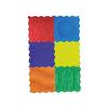 Massage Puzzle Textured Floor Tiles Indoor/Outdoor Use Assorted Bright Colours (Pack of 6) TEXMP6-BR